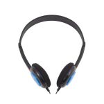 Fejhallgató, gyerek méret, vezetékes, MAXELL "Kids", kék