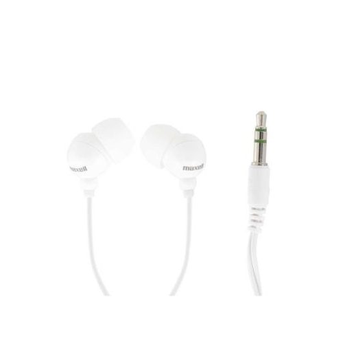 Fülhallgató, MAXELL "Plugz", fehér