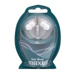 Fülhallgató, MAXELL "Plugz", fehér