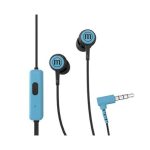 Fülhallgató, mikrofonnal, MAXELL "Tips", kék-fekete