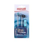 Fülhallgató, mikrofonnal, MAXELL "Tips", kék-fekete
