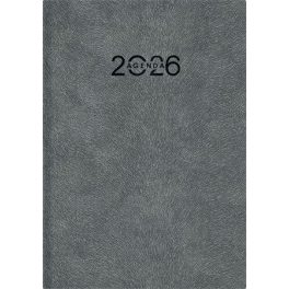   Naptár, tervező, A5, napi, DAYLINER "Animal", Wolf-szürke