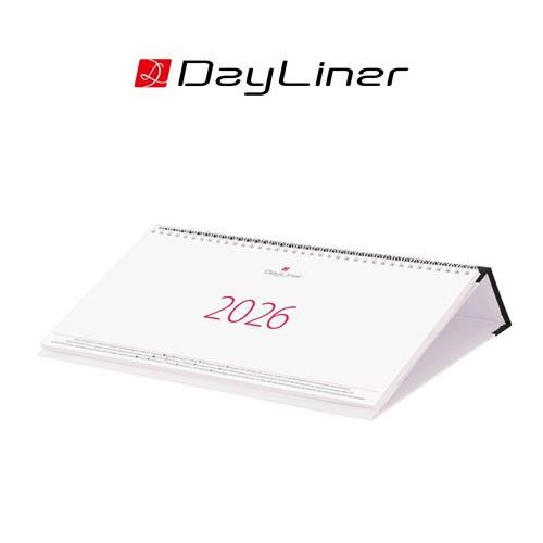 Naptár, asztali, fekvő, DAYLINER, "Oktáv"
