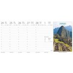 Naptár, asztali, álló, DAYLINER "Képes világ"