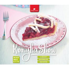   Naptár, asztali, álló, DAYLINER "Konyha Show - Mindmegette"