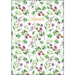   Naptár, tervező, A5, heti, DAYLINER, "Colors", Berries