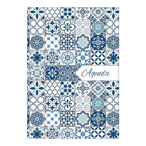 Naptár, tervező, A5, heti, DAYLINER, "Colors", Ceramic