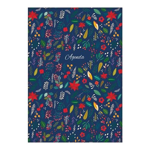 Naptár, tervező, A5, heti, DAYLINER, "Colors", Folk