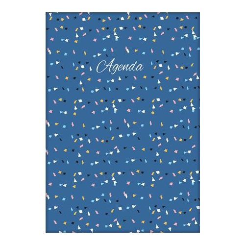 Naptár, tervező, A5, napi, DAYLINER "Colors Sky"