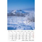 Naptár, fali, CSG, "Magyar Tájak"