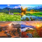 Naptár, fali, CSG, "Alpok"