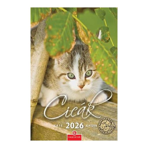 Naptár, fali, CSG, "Cicák"