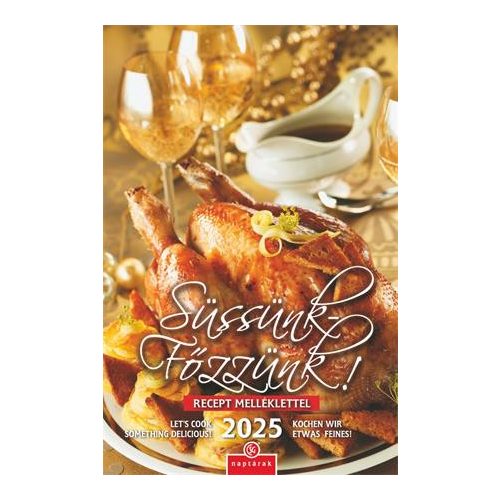Naptár, fali, CSG "Süssünk-Főzzünk"