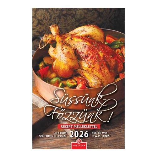 Naptár, fali, CSG "Süssünk-Főzzünk"