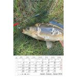 Naptár, fali, CSG "Horgász"