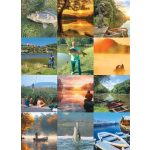 Naptár, fali, CSG "Horgász"