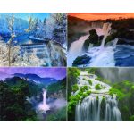 Naptár, fali, CSG "Vízesések"