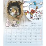 Naptár, fali, CSG "Én és a barátaim"