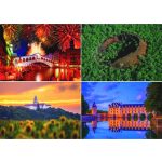 Naptár, fali, CSG "Világörökség helyszínei"