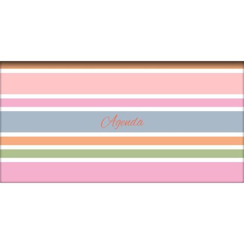 Zsebnaptár, fekvő elrendezésű, DAYLINER, "Colors Stripes"