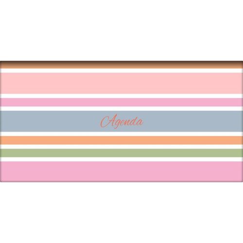 Zsebnaptár, fekvő elrendezésű, DAYLINER, "Colors Stripes"