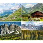 Naptár, fali, DAYLINER, "Alpok"