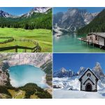 Naptár, fali, DAYLINER, "Alpok"