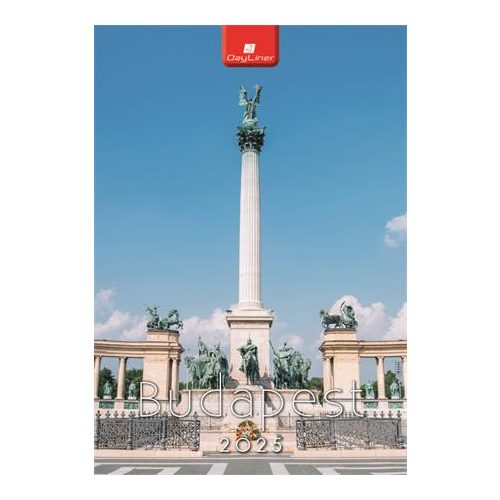 Naptár, fali, DAYLINER, Budapest