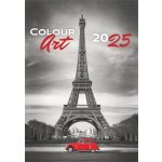 Naptár, fali, DAYLINER "Colour Art"