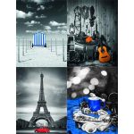 Naptár, fali, DAYLINER "Colour Art"