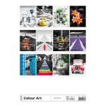 Naptár, fali, DAYLINER "Colour Art"