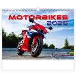 Naptár, fali, DAYLINER, "Motorbikes"