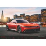 Naptár, fali, DAYLINER, "Cars"