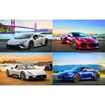 Naptár, fali, DAYLINER, "Cars"