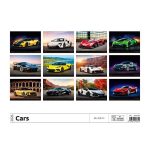 Naptár, fali, DAYLINER, "Cars"