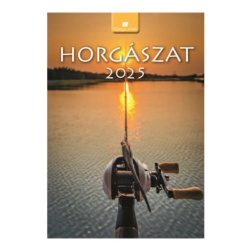 Naptár, fali, DAYLINER, "Horgász"