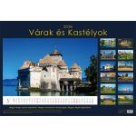 Naptár, fali, DAYLINER, "Várak és Kastélyok"