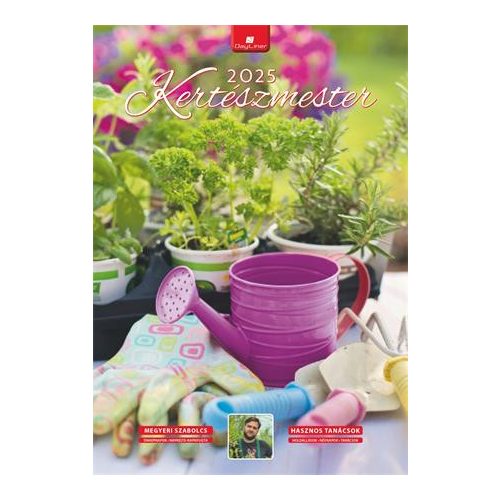 Naptár, fali, DAYLINER, "Kertészmester"