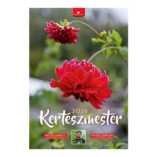 Naptár, fali, DAYLINER, "Kertészmester"