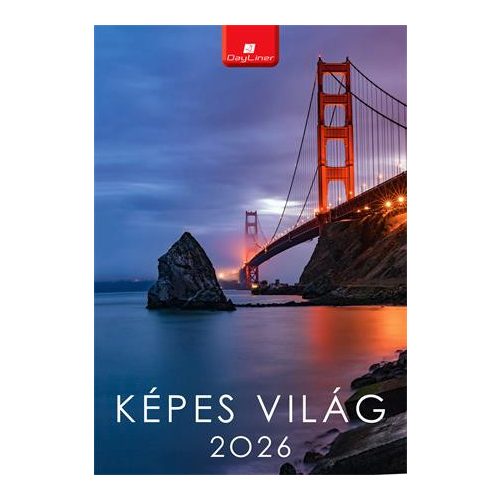 Naptár, fali, DAYLINER, "Képes Világ"
