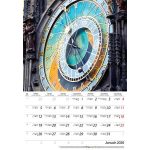 Naptár, fali, DAYLINER, "Képes Világ"