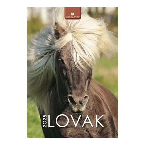 Naptár, fali, DAYLINER, "Lovak"