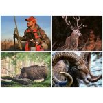 Naptár, fali, DAYLINER, "Vadászat"