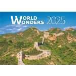 Naptár, fali, DAYLINER, "World wonders"