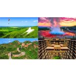 Naptár, fali, DAYLINER, "World wonders"