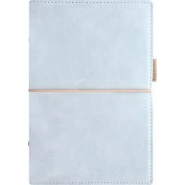   Kalendárium, gyűrűs, betétlapokkal, A5 méret, FILOFAX, "Domino" Soft", pasztellkék