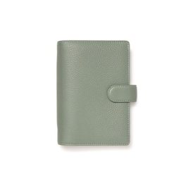   Kalendárium, gyűrűs, betétlapokkal, personal méret, FILOFAX "Norfolk", zöld
