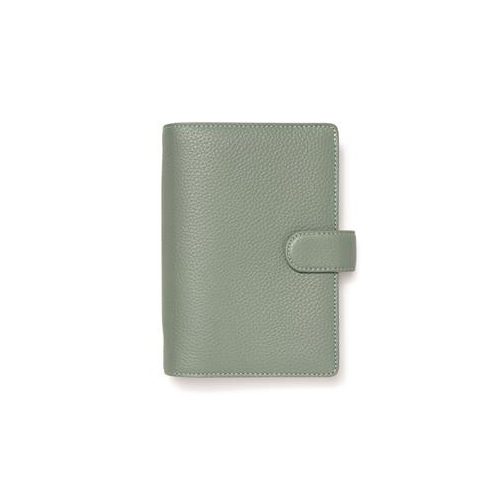 Kalendárium, gyűrűs, betétlapokkal, personal méret, FILOFAX "Norfolk", zöld