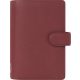 Kalendárium, gyűrűs, betétlapokkal, personal méret, FILOFAX "Norfolk", bordó