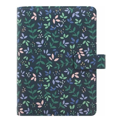 Kalendárium, gyűrűs, betétlapokkal, pocket méret, FILOFAX "Garden Dusk"